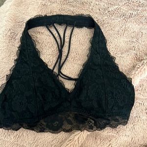 Hollister black bralette